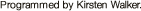 Programmed by Kirsten Walker